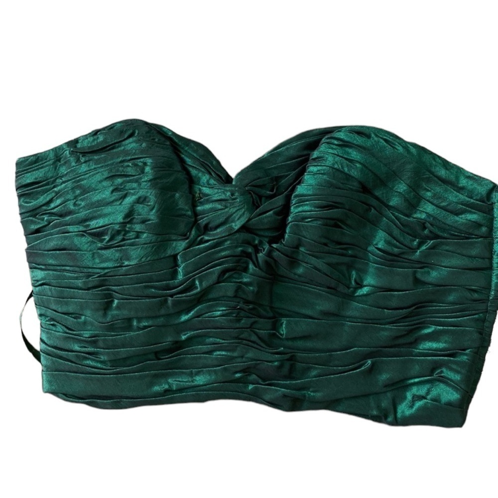 Jovani Crop Top with Shawl Included